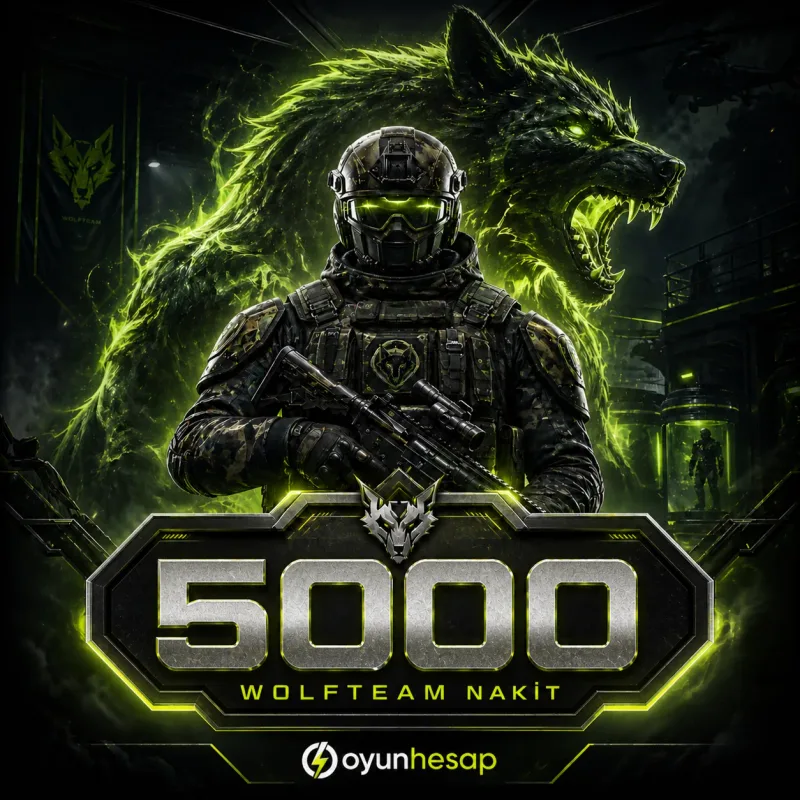5.000 Wolfteam Nakit